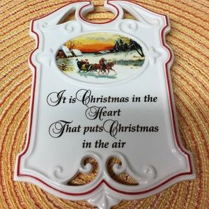 Grasslands Road Christmas Plaque